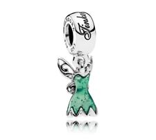 Pandora Disney Tinker Bell Kleid Charm Anhänger 925 Silber