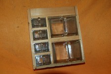 Alt ! Glas Gewürz Schubladen Einsatz von Omas Schrank