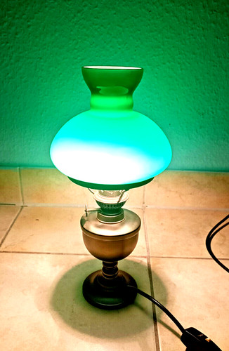 Alte elektrische tischlampe - alte,