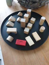 Holzbausteine Holzklötze 80 Stück HABA EICHHOLZ HEROS