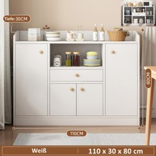 Kommode 4 Türen 1 Schublade