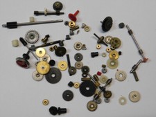 Eisenbahn H0 1:87 Zahnräder Zahnrad Welle Metall von Märklin u.a Loks ?-Set C1-2