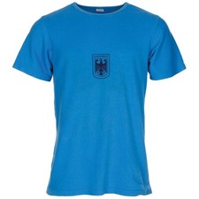 Original Bundeswehr Sporthemd T-Shirt BW Shirt Sport Unterhemd Training Blau