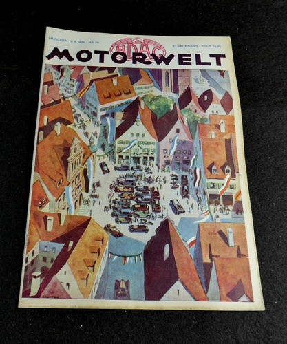 Adac motorwelt 1930 heft - 1930,