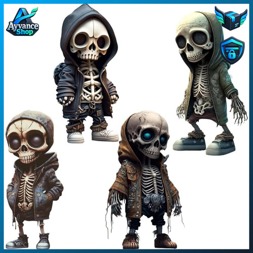 Totenkopf deko stück - totenkopf,