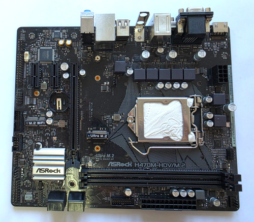 Asrock h470m hdv 10 gen - ,