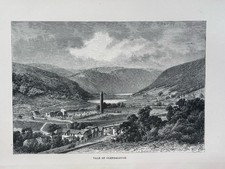 1879 Ansicht von Glendalough