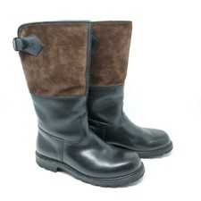 Ludwig Reiter Maronibraterin Lammfell Winterstiefel Schwarz (EU 34,5 UK 2 USL 4)