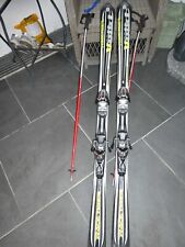 Skier Völkl Racetiger Slalom Carver, Länge 163cm, weiß/schwarz/gelb, 