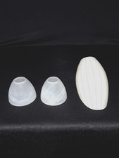 Lampenschirm 2x Alabasterglas 1x Nelson Saucer Bubble Pendellampe? B 825