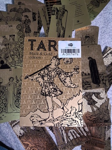 Tarot black gold edition - black&gold,