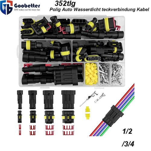 352tlg kfz steckverbinder - 352tlg,