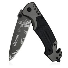 Feuerwehrmesser mit Gravur |