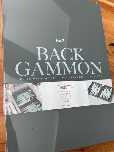 Printworks backgammon spiel - backgammon,
