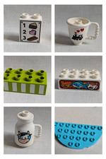 Lego Duplo 10875 Laden Cafe Zubehör Steine Ersatz Einzelteil Auswahl