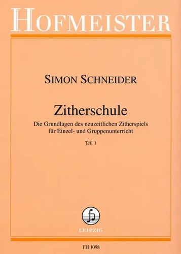 Zitherschule teil simon - teil, |