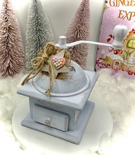 Holz Kaffeemühle Vintage Deko