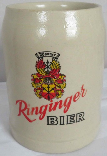 Bierkrug ton wanner - 0,5l,