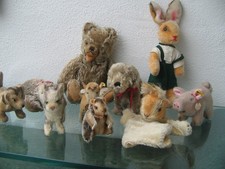 Konvolut Steiff Tiere o.ä.