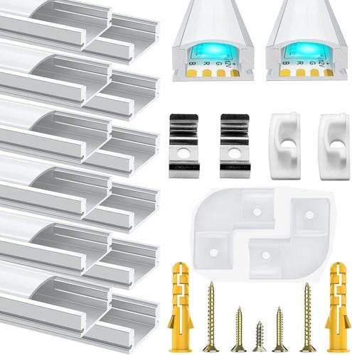 Led kanalprofil 12x1m - led,