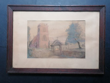 Viktorianisches Aquarell