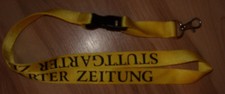 Schlüsselband mit Schriftzug "STUTTGARTER ZEITUNG"
