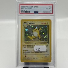 PSA 8 Raichu Base Set 2