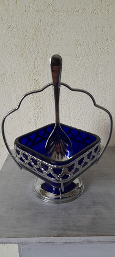 Mayell glas zuckerdose - glas,