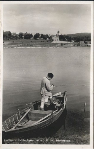 Schluchsee angler boot - schluchsee,