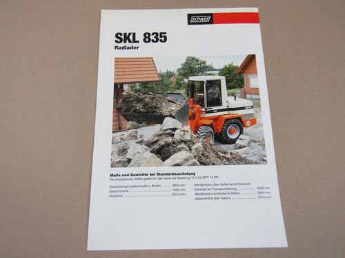 Prospekt schaeff skl 835 - skl,