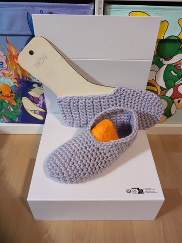 Gehäkelte puschen - gehäkelte,