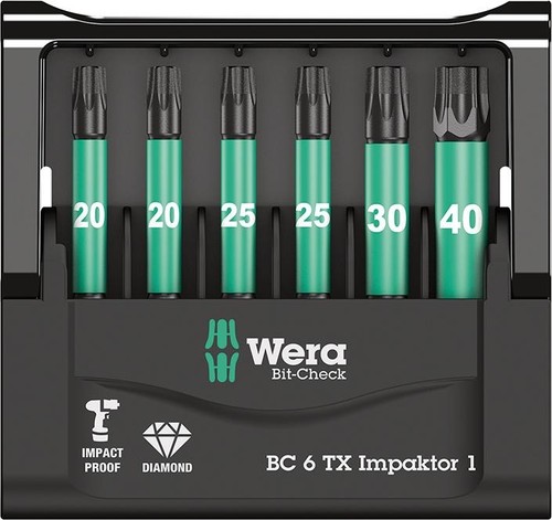 Wera bit set impaktor 50mm - impaktor,