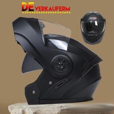 Klapphelm Matt Schwarz