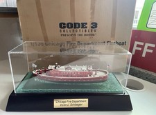 Code 3 Chicago Fire Department Fireboat Victor Schlaeger 1/136 OVP no FDNY