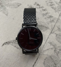 Liebeskind Armbanduhr Damen, schwarz, Metall-Mesh-Armband, ohne Batterie