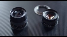 Contax Zeiss MM 25mm f2.8 & 50mm f1.7 inkl. EF-Adapter