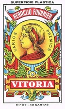VITORIA SPANISH PLAYING CARDS : Heraclio Fournier Pack Nr. 27 : Kerten unbenutzt
