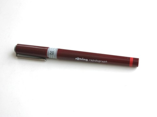 Rotring 0mm tuschefüller - 2,0mm,
