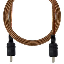 Lautsprecher Kabel 2m Audio Transporent Stecker DIN 41529 Boxen PA Stereo Anlage