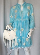 Hippie boho flower tunika - boho,