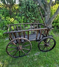 Antiker Handwagen Leiterwagen