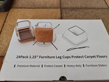 Stuhlbeinkappen, 24 Stück