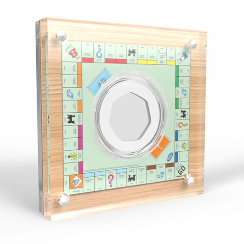 Neunzig jahre monopoly 50p - neunzig,