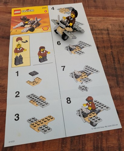 100 komplett lego 2542 - 100%,