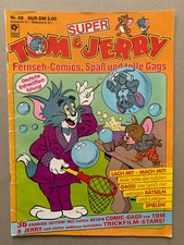Super Tom & Jerry Nr.58 Condor Verlag Berlin 1991 Comics Rätsel Spiele