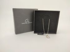 CHRISTIAN MATERNE Solitär-Anhänger mit Kette "Angel Star", Silber 925 poliert