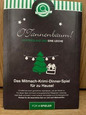 Mitmach-Krimi-Dinner-Spiel O´Tannenbaum Lichterglanz und eine Leiche
