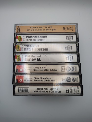 Kassetten konvolut - mc,