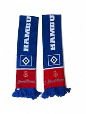 2x HSV Schal König Pilsener Hamburger SV Fanschals Blau Weiß Schwarz Rot ✅