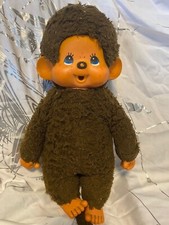 Original Sekiguchi XL MONCHHICHI Figur Monchichi *45 cm !!!* #w152